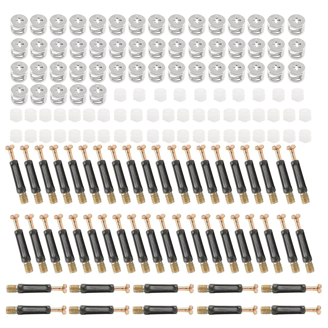 Mua 50 Sets 3 in i Furniture Connection Kit,Cam Lock Fitting with Dowel