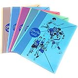 Mead Color Talk Peechee Folder 5-Pack, Assorted Colors, (33022)
