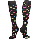 Krazisox Multi-Stars Over the Calf Socks