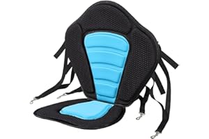 CAMULAND Paddleboard Seat, Kayak Accessories Chair for Paddle Board Fishing Sup Adjustable Cushion with Back Support for Sit On Top Boat Rafting Padded Seats Behind