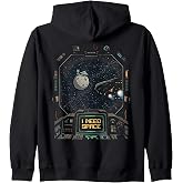 I Need Space Zip Hoodie
