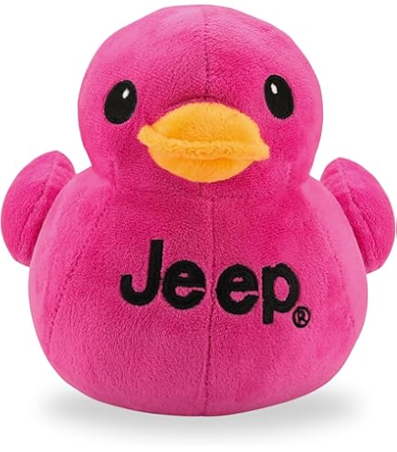 Jeep Duck | It's A Jeep Thing Stripes | 4" X 3" Vinyl Screen-Printed Stickers Perfect For Laptop, Travel Mug, Car Window Decals Made In The USA