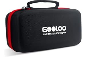 GOOLOO Eva Protection Case for GT4000 GT4000S GT6000 12V Jump Starters,Portable Hard Storage Case Car Tool Gadgets Carry Bag