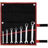 TONE Ratcheting Box End Wrench Set Reversible Offset, Metric, RMR700 | Mirror Matte Finish, Overall Length 270 mm