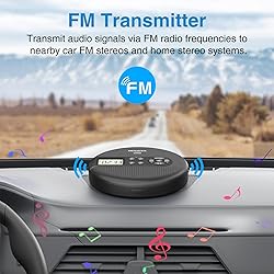 MEGATEK Portable CD Player with Dual Stereo