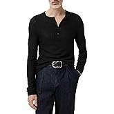 John Varvatos Mens Araujo Henley