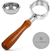 CASABREWS 58mm Bottomless Portafilter with 3 Ears for Ultra and 5700 Series | Compatible with CASABREWS Ultra, 5700 Series, 4700 Gense and Neutron Pro