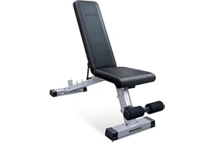 SPORTSOUL Adjustable Weight Bench Professional Utility Heavy Duty Workout Bench Incline Decline Flat Multi-Purpose Bench Press