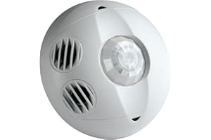 Leviton Ceiling Mount Occupancy Sensor, Multi-Technology, 180 Degree, 500 sq. ft. Coverage, Self-Adjusting, OSC05-M0W, White