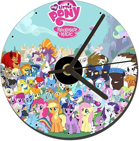 my little pony clock