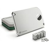 DAEKEDOL Seed Phrase Storage, AirTag Compatible Crypto Seed Phrase Plate | Seed Phrase Storage, Tracker Slot Compatible, BIP39 Backup Plate, Fireproof Waterproof