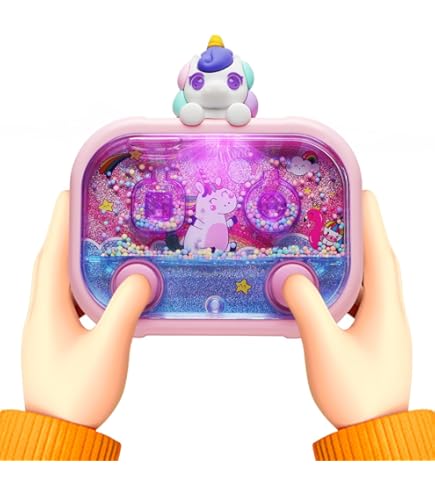 Jeux d'eau Portables,Jouet de Lancer de Perles à Deux Boutons | Jeux Portables pour avec thème Capybara et lumière LED,pour, garçons, Filles Jeux d'eau Portables,Jouet de Lancer de Perles à Deux Boutons | Jeux Portables pour avec thème Capybara et lumière LED,pour, garçons, Filles