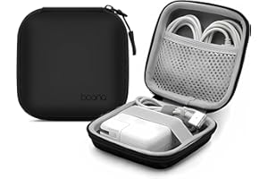 HOMEGYMFREE Charger Case for MacBook, Small Charger Organizer, Portable Pouch Travel Storage for Laptop Accessories, Waterpro