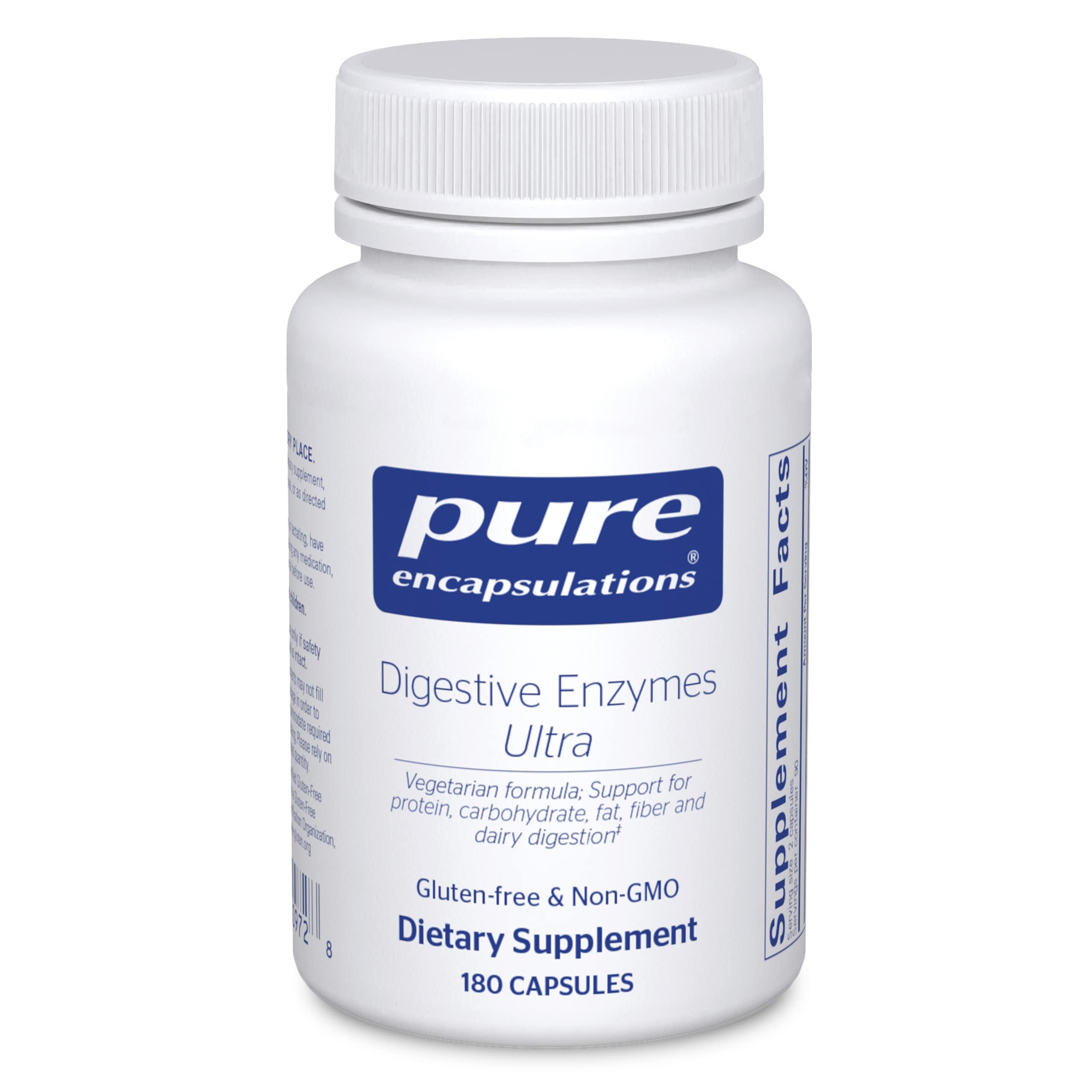Pure Encapsulations Digestive Enzymes Ultra Vegetarian Digestive