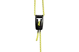 LiteOutdoors Ultralight Guyline Tensioners - Pack of 10 - Guyline Adjuster for Tents & Tarps - Camping, Hiking, Backpacking