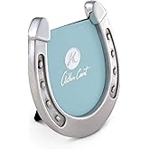 Arthur Court Designs Aluminum Horseshoe Good Luck Photo Frame Equestrian Picture Frame Holds 4x6 picture