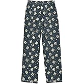 ALAZA Hipster Dog Puppy Pajama Pants Long Sleep Pant Pajama Bottoms Elastic Waist with Pockets