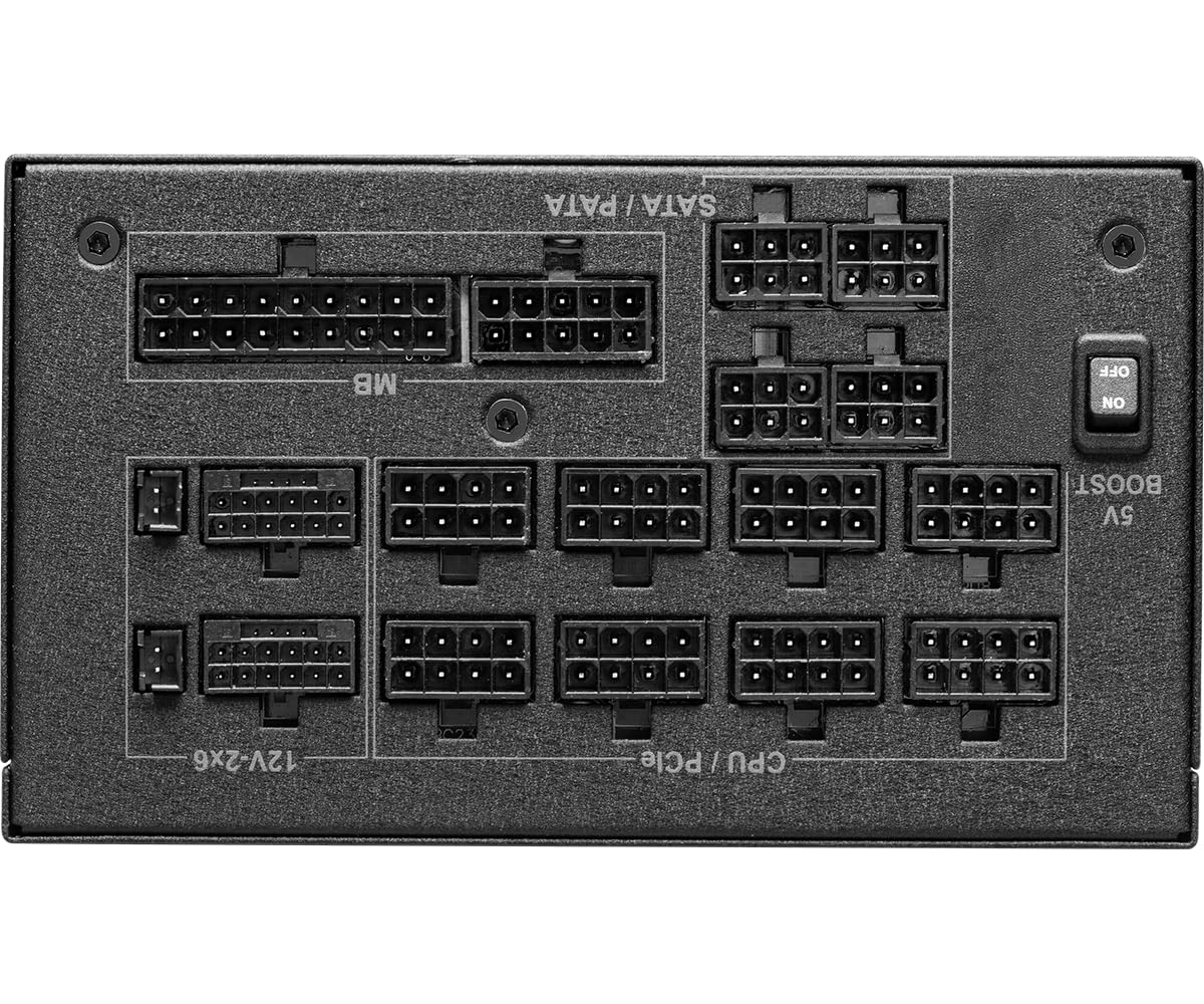 Asrock Tc-1300T Psu Internal Fan And Ventilation Design Showing 135Mm Fdb Fan
