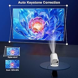 Smart 4K Projector WiFi Bluetooth - Salange Mini