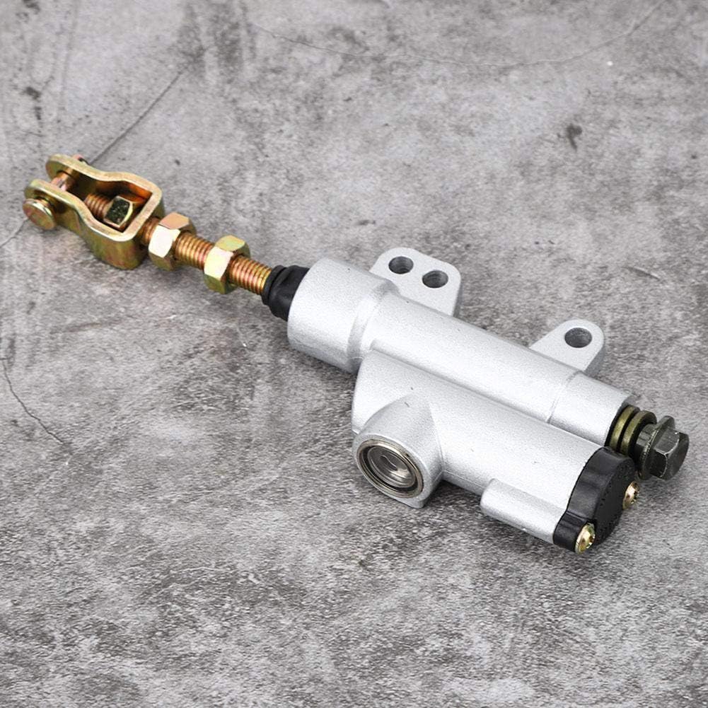 Bomba De Freno Trasera Para Moto - Cilindro Maestro Hidráulico, Aleación Aluminio, Universal