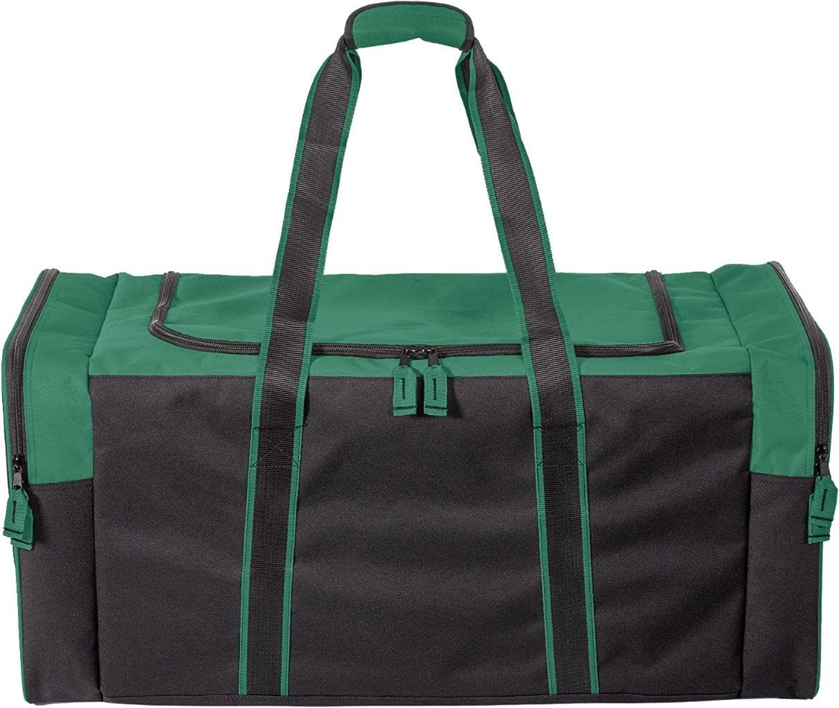 Photo 1 of Jetstream Heavy Duty Multi Pocket Large Sports Gym Equipment 3-Pocket Travel Duffel Bag (Green, 32-Inch)