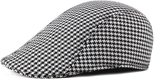 mens houndstooth hat