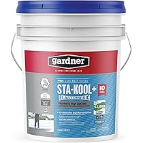 アクアサンテ Amazon.com: Sta-kool Sk-7805 Elastomeri Roof Coating, White