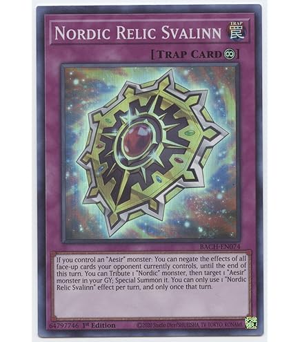 Amazon.com: Yu-Gi-Oh! - The Nordic Lights - LEHD-ENB13 - Common - 1st  Edition - Legendary Hero Decks - Aesir Deck : Toys & Games