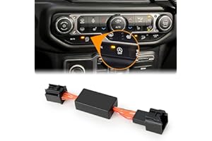 MAIKER OFF ROAD Auto Start Stop Eliminator for Jeep Wrangler JL JLU 2018-2023&Jeep Wrangler Gladiator Automatic Stop Start Engine System Delete/Disable/Canceller Cancel Device Cable