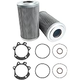 ANODZU Transmission Filter Kit Fits for Allison 3000-4000, 6 Inch Includes Gaskets and O-Rings, Replace 29548988 29558118 29558329 P560971