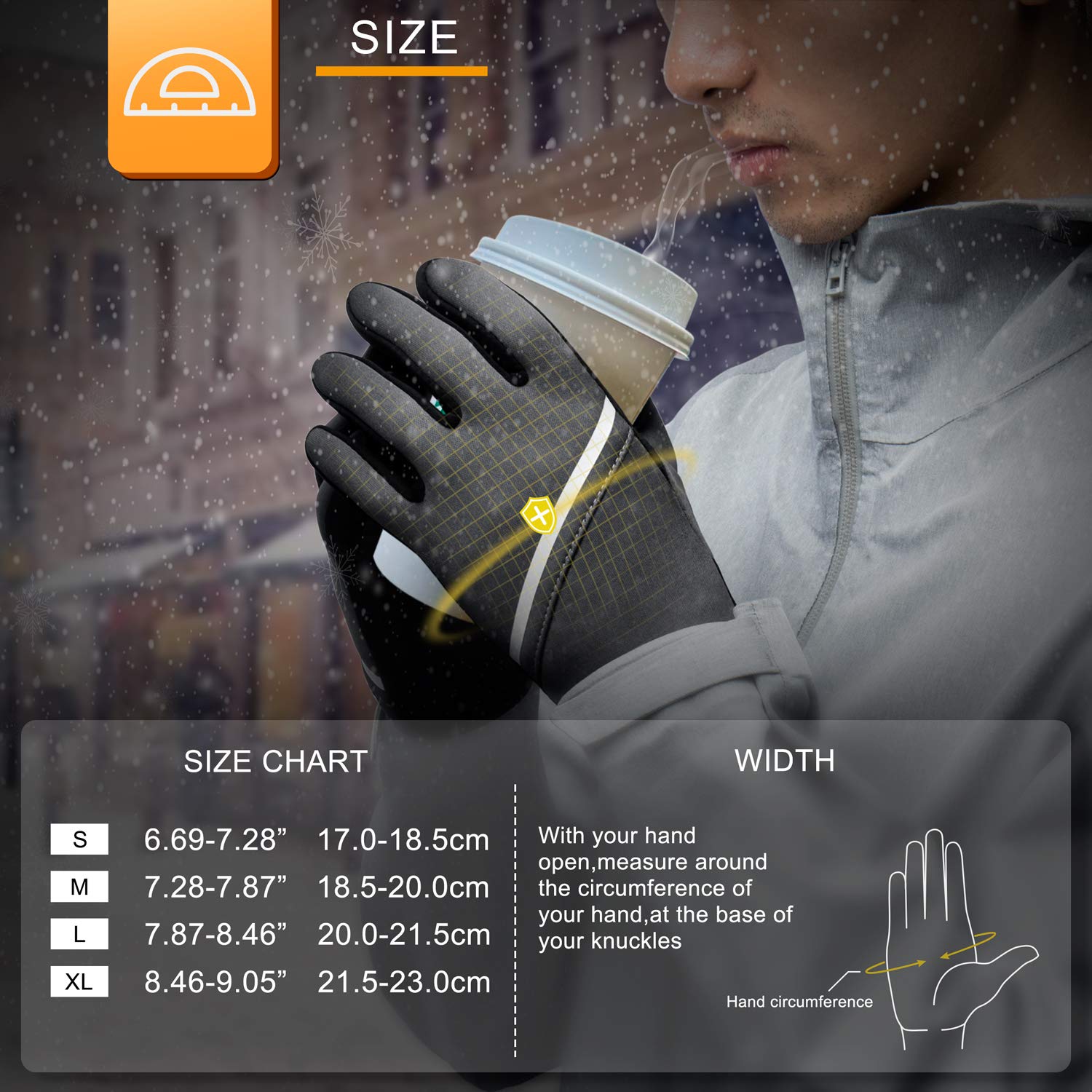 simari winter gloves