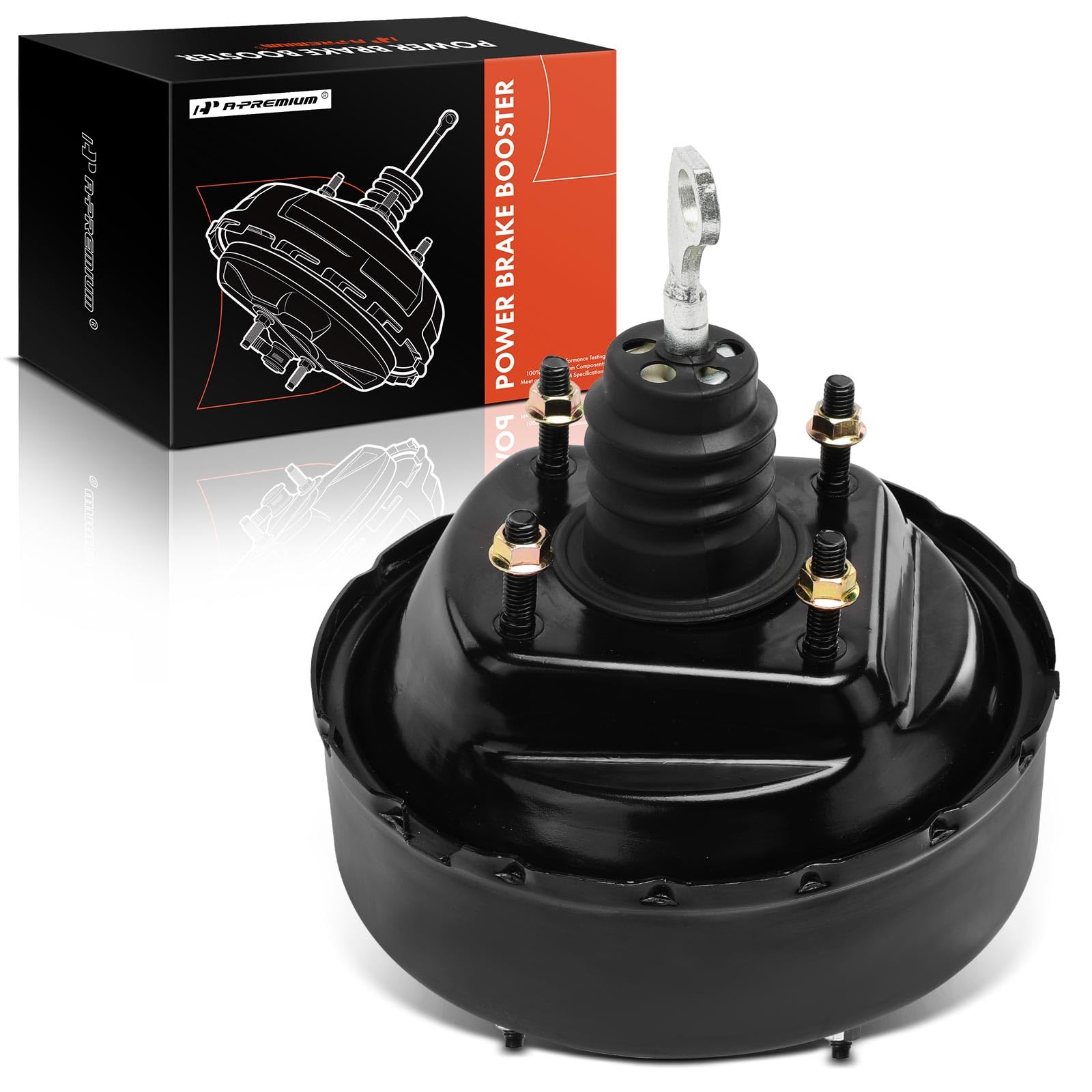 Photo 1 of A-Premium Vacuum Power Brake Booster Compatible with Select Jeep Models - Cherokee 1985-1990, Comanche 1986-1990, Wagoneer 1985/1988-1990 - Replace# 83501533, 83501534
