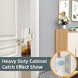 Jiayi Magnetic Door Catch 2 Pack Heavy Duty 40KG Stainless Steel Cabinet Latch view 8