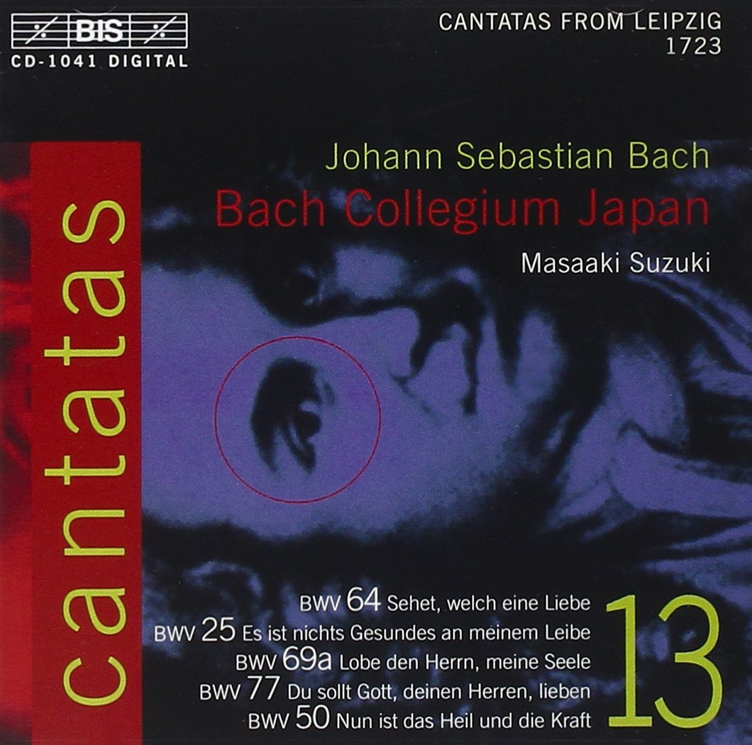 Bach: Cantatas, Vol 13 (BWV 64, 25, 69a, 77, 50) /Concerto Palatino ยท Bach Collegium Japan ยท Suzuki