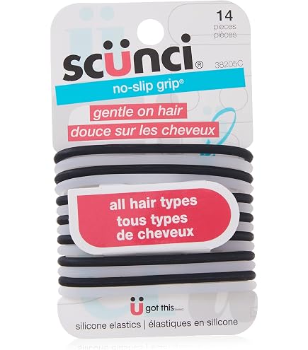 Amazon.com : SCUNCI SUP BANDZ NSLP GRP EVO 6CT : Beauty & Personal