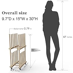 UNZERO Art Storage Rack - Canvas & Paper Storage
