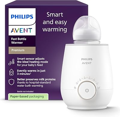 Philips Avent Fast Bottle Warmer SCF358/00 Smart Temperature Control
