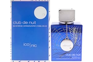 Armaf Club de Nuit Blue Iconic for Men Eau de Parfum Spray, 3.6 Ounce