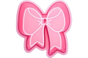 (300 Design Optional) MUBYOK M455 Bow Silicone Freshie Mold for Baking Aroma Beads Car Freshie Supplies