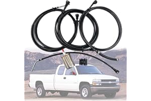 QHHR FL-FG0053 Fuel Lines Kit for 1999-2003 Chevy Silverado 1500 2500 GMC Sierra 1500 Fits 4.8L 5.3L 6L 8.1L Pickup Trucks