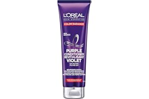 L’Oréal Paris Color Radiance Purple Conditioner, Purple Conditioner For Bleached & Blonde Hair, With UV Filters To Neutralize