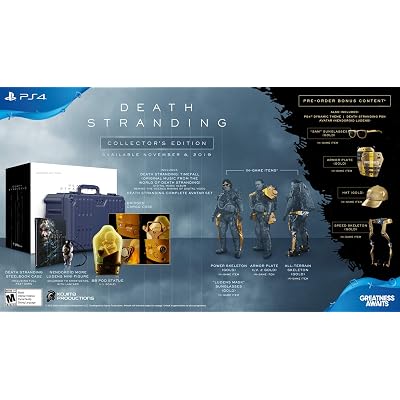 DEATH STRANDING Collector's Edition PS4 by Sony Rwanda | Ubuy