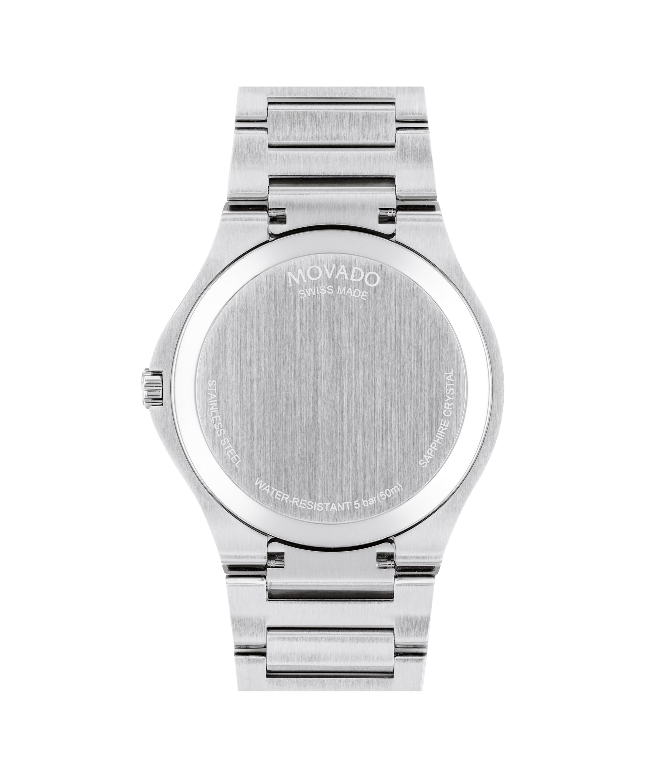 Movado Movado SE Men's Watch - Swiss Quartz Movement, Stainless Steel Link Bracelet - 5 ATM Water Resistance - Luxury Fashion Timepiece for Him - 41mm