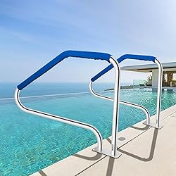 VEVOR Pool Handrail, 49.4" x 34" Stainless Steel