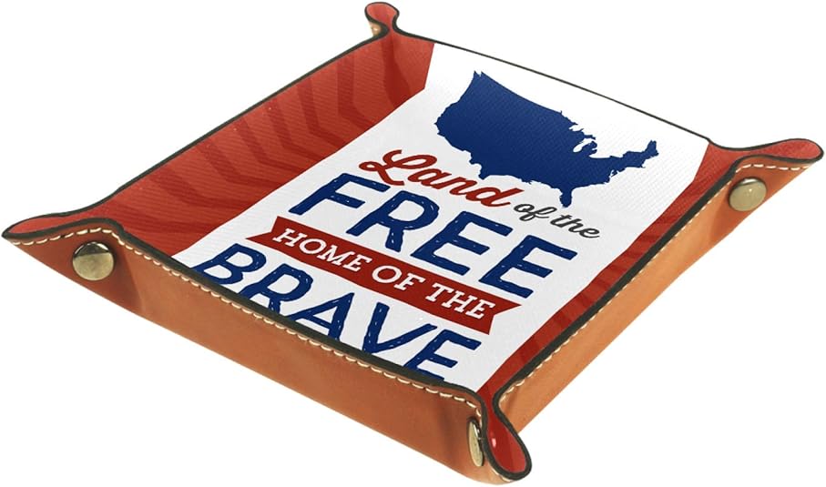 YATELI Caja de Almacenamiento pequeña, Bandeja de Valet para Hombre