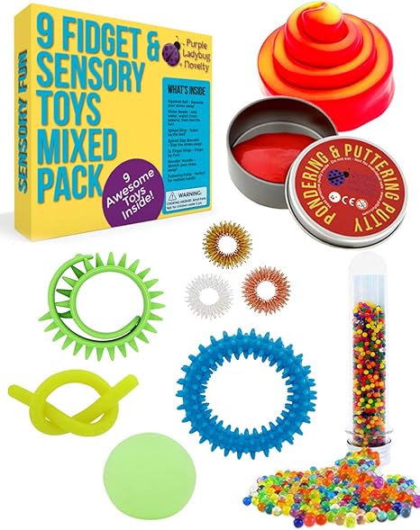 Amazon.com: Purple Ladybug Sensory Toys 