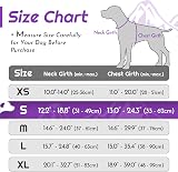 Eagloo Dog Harness Small Adjustable Soft Padded Front Clip Reflective Purple S view 2