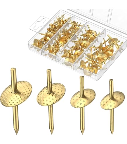 HILLMAN™ 122308 Conventional Picture Hanger, Steel, Brass, Nail-In