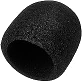 Mudder 50mm Foam Windscreen for Large Microphon, Mic Pop Filter | Mic Cover for USB Condenser Microphone, Accessory for Windscreen Sponge , Noise Reduction, for Podcasting Studio