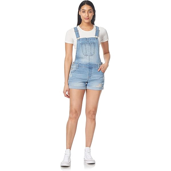 NEAT SILK DENIM OVERALL SHORTS NEAT SILK DENIM OVERALL SHORTS NEAT